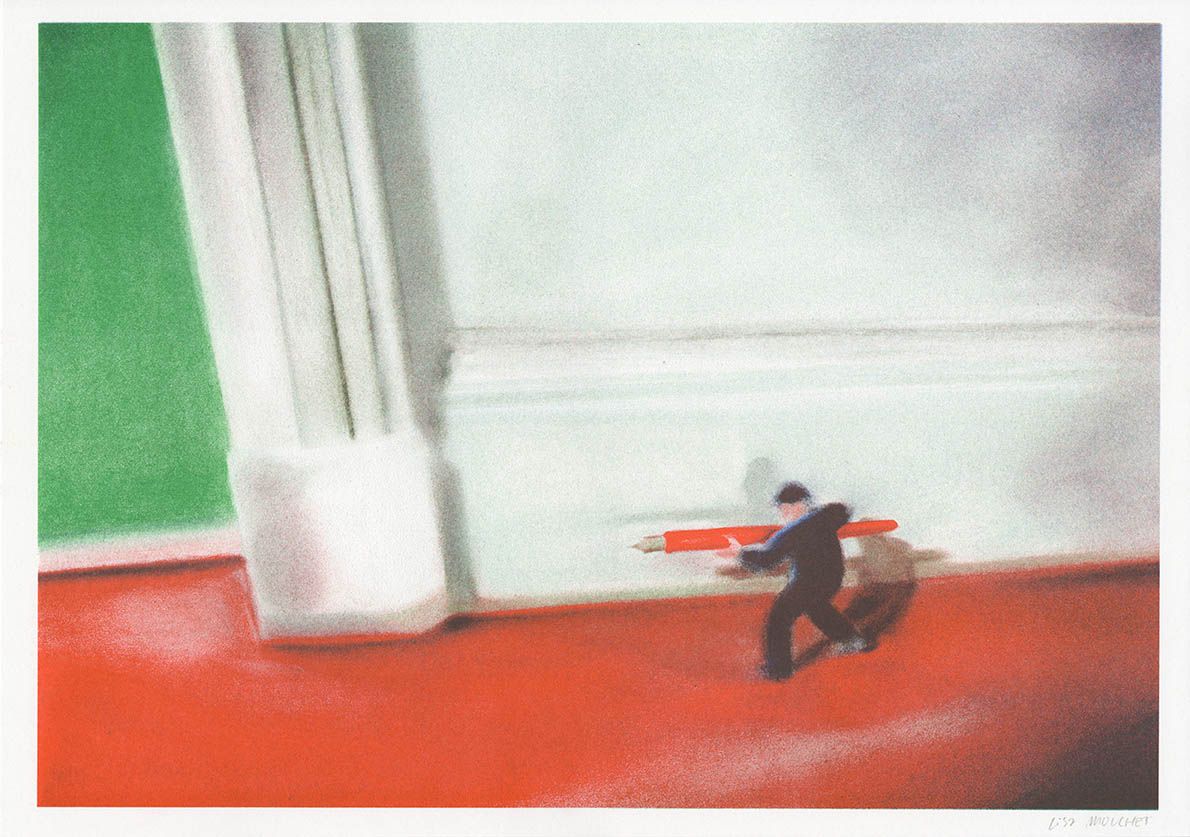 Risographies de Lisa Mouchet