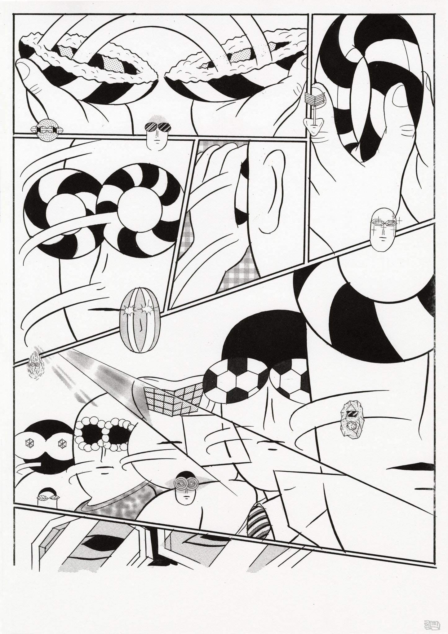 Risographie de Yūichi Yokoyama