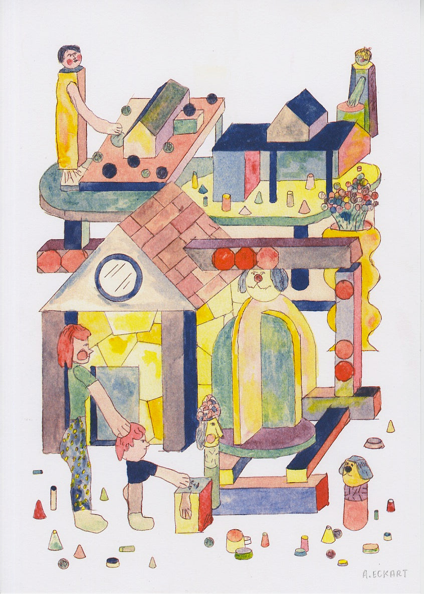 Risographie de Antoine Eckart