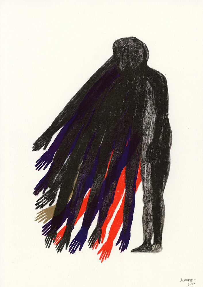 Risographie d'Alexandra Duprez