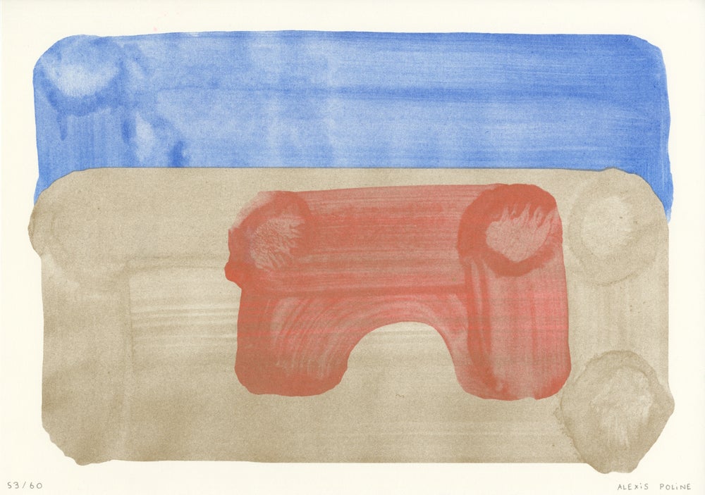 Risographie d'Alexis Poline