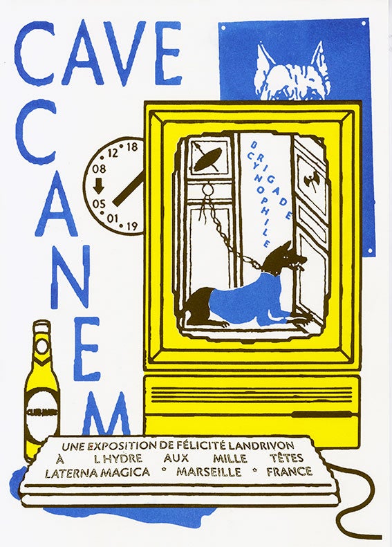 Risographie de Félicité Landrivon