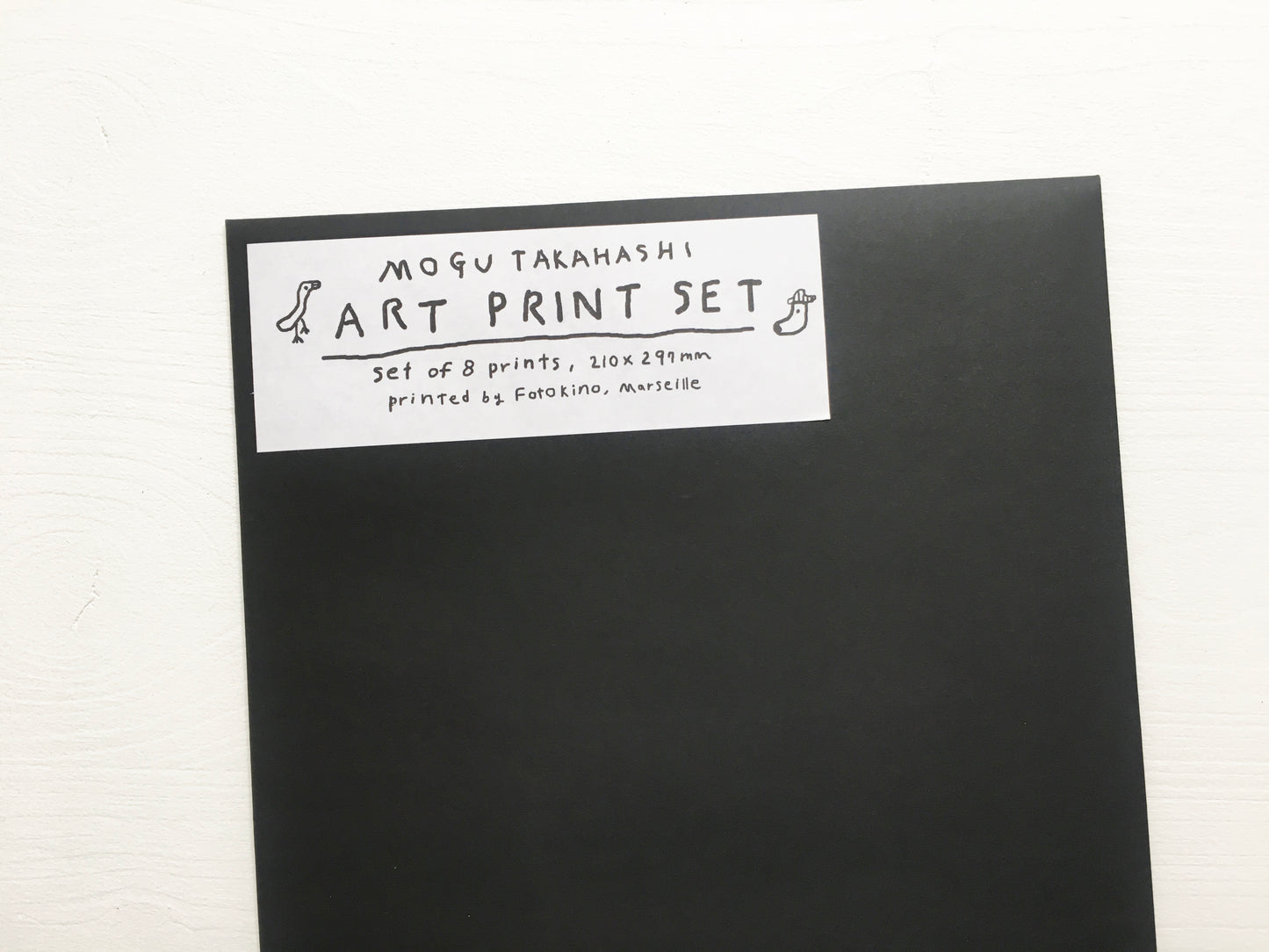 Lot de 8 risographies par Mogu Takahashi
