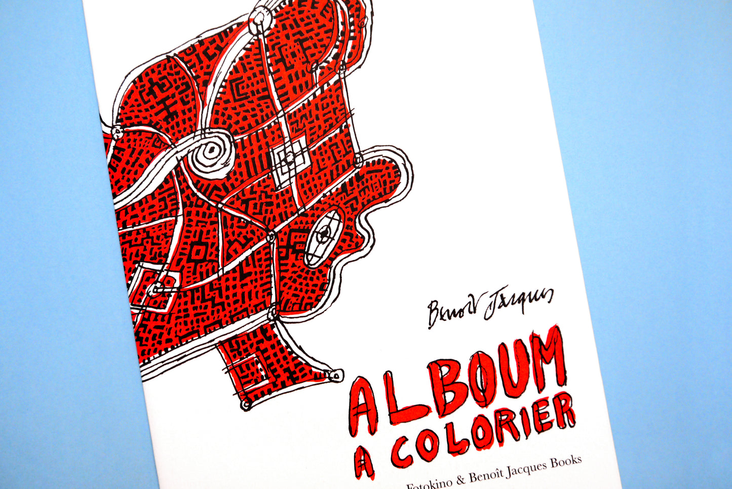 Alboum à colorier, de Benoît Jacques