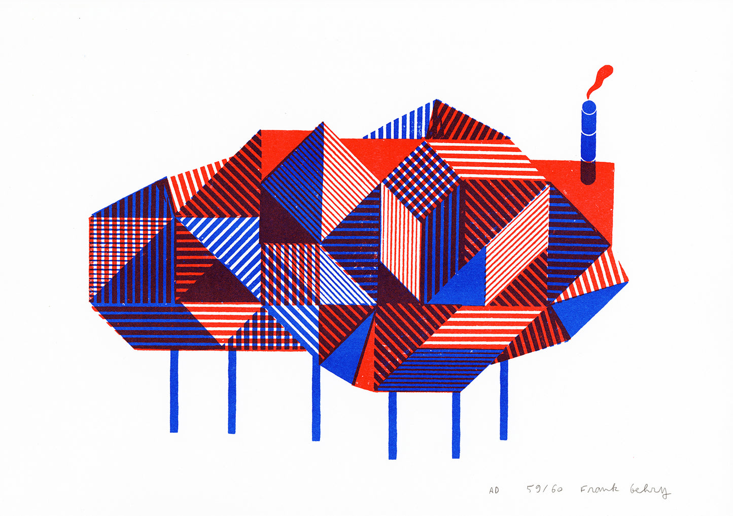 Risographies par Aurélien Débat