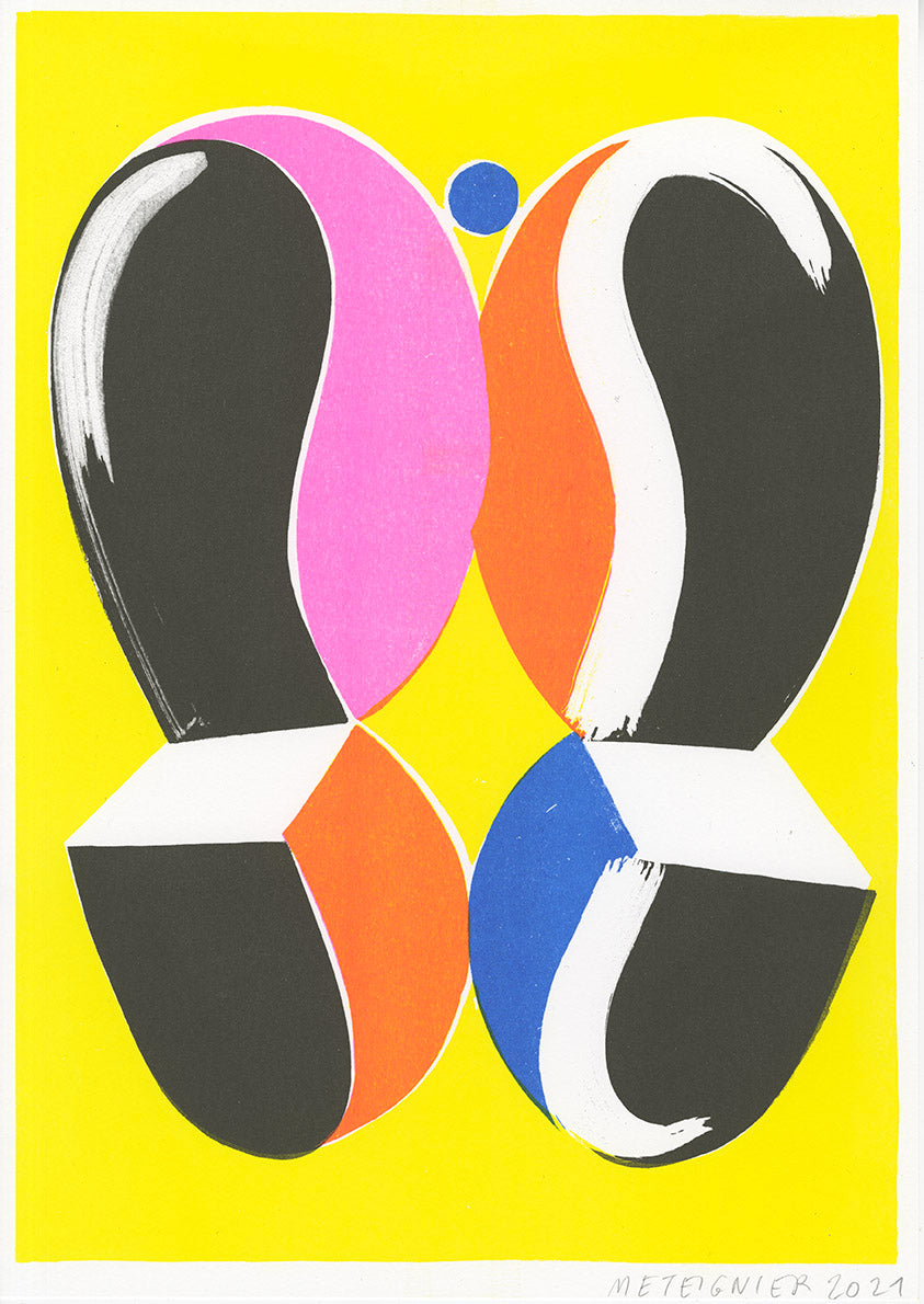 Risographie d'Alice Meteigner