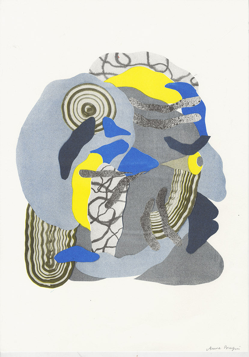 Risographies d'Anne Brugni