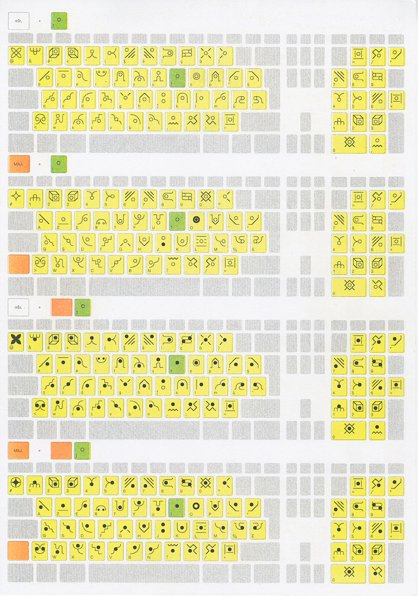 Risographie rec/verso de Benoît Bodhuin