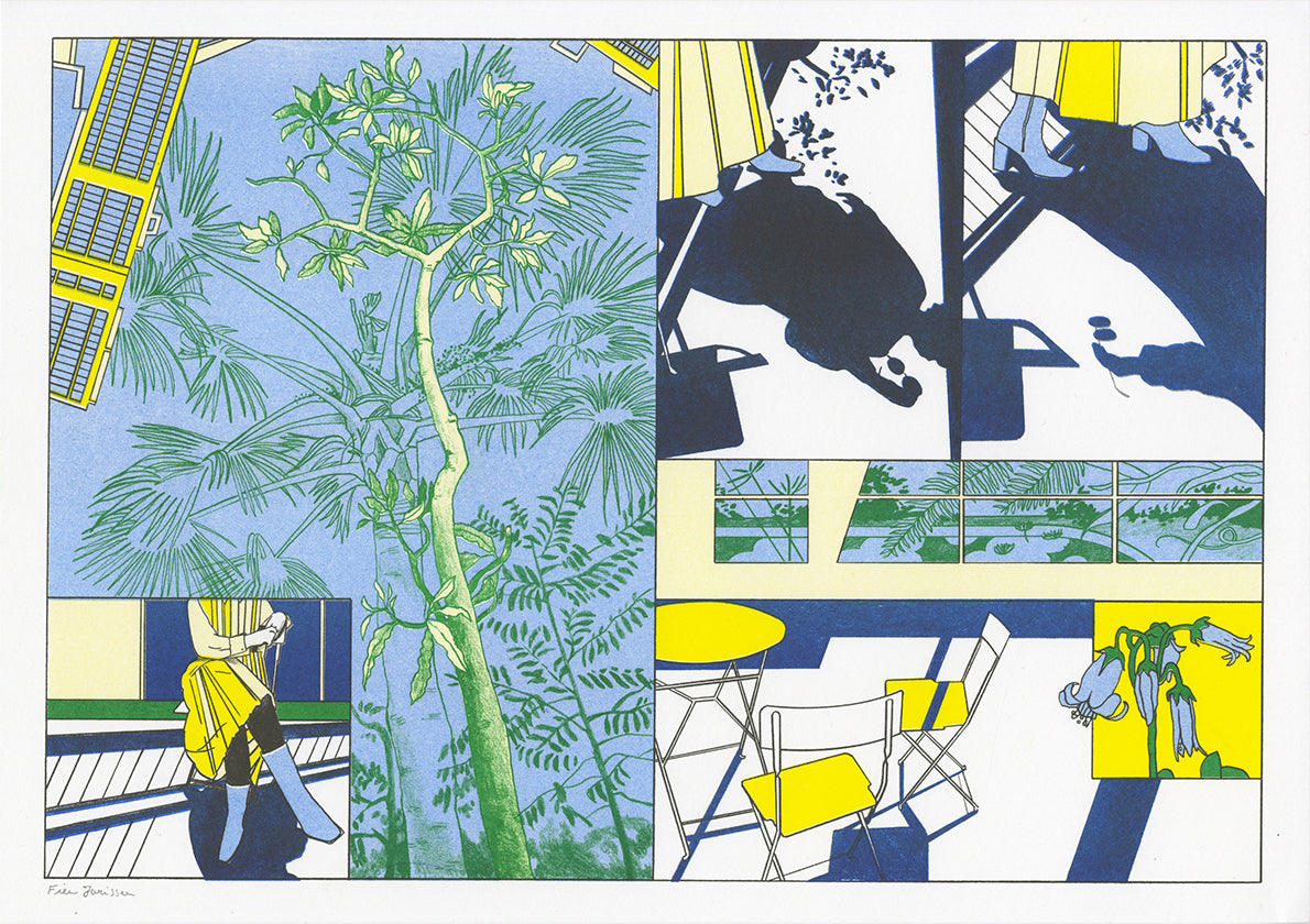 Risographie de Fien Jorissen