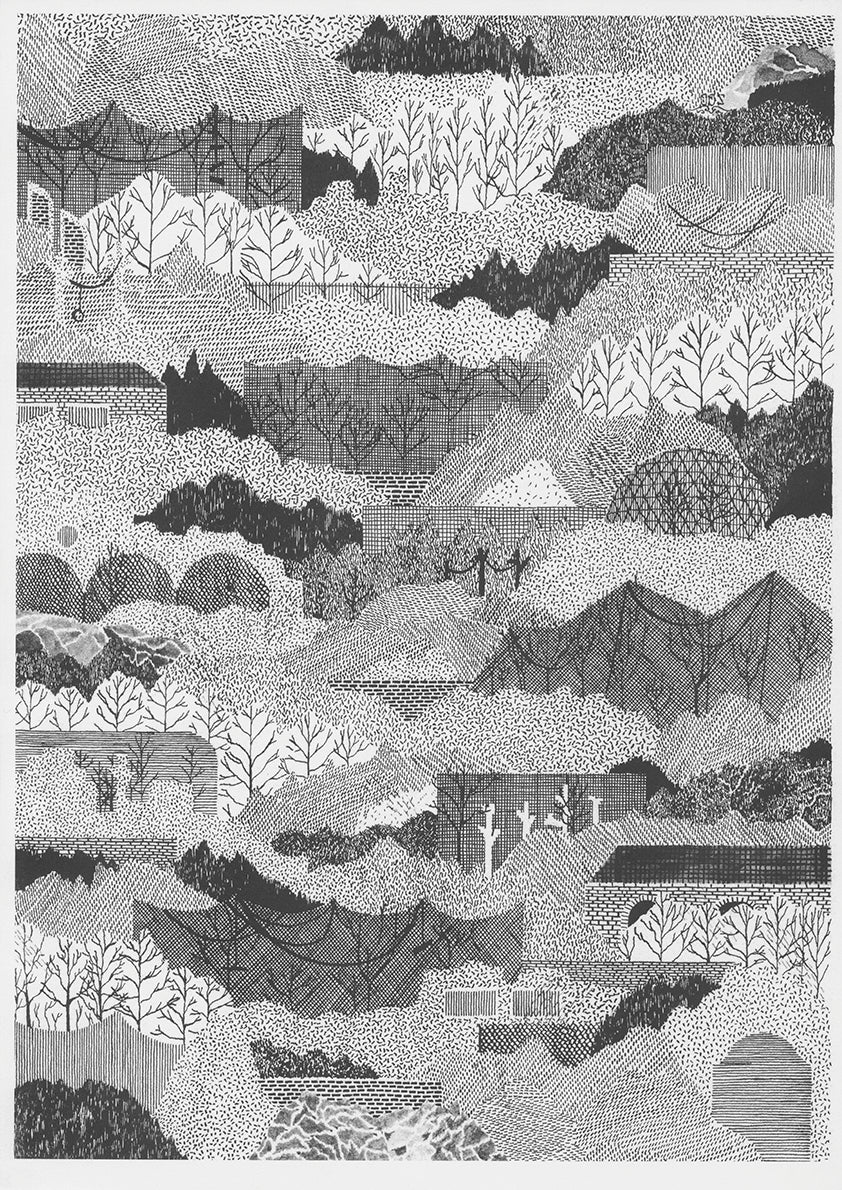 Risographies par Hannah Waldron