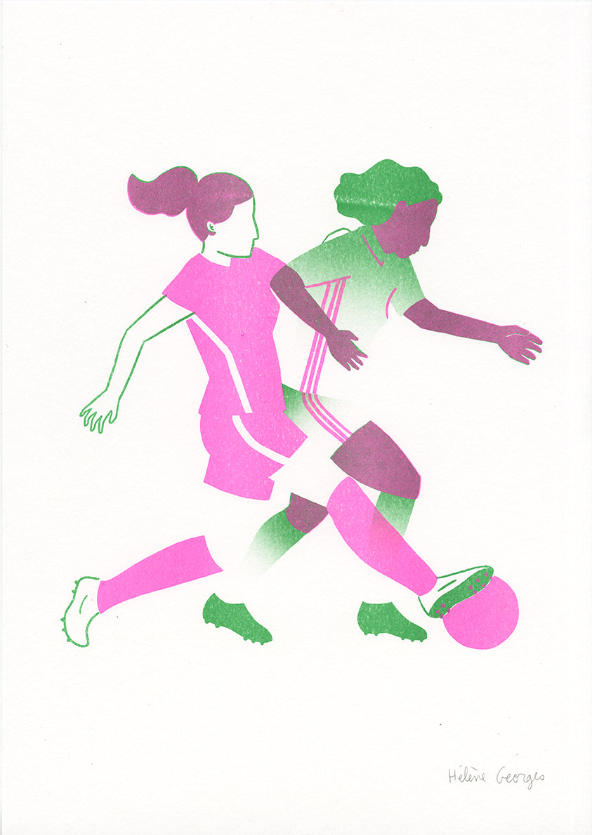 Risographies d'Hélène Georges