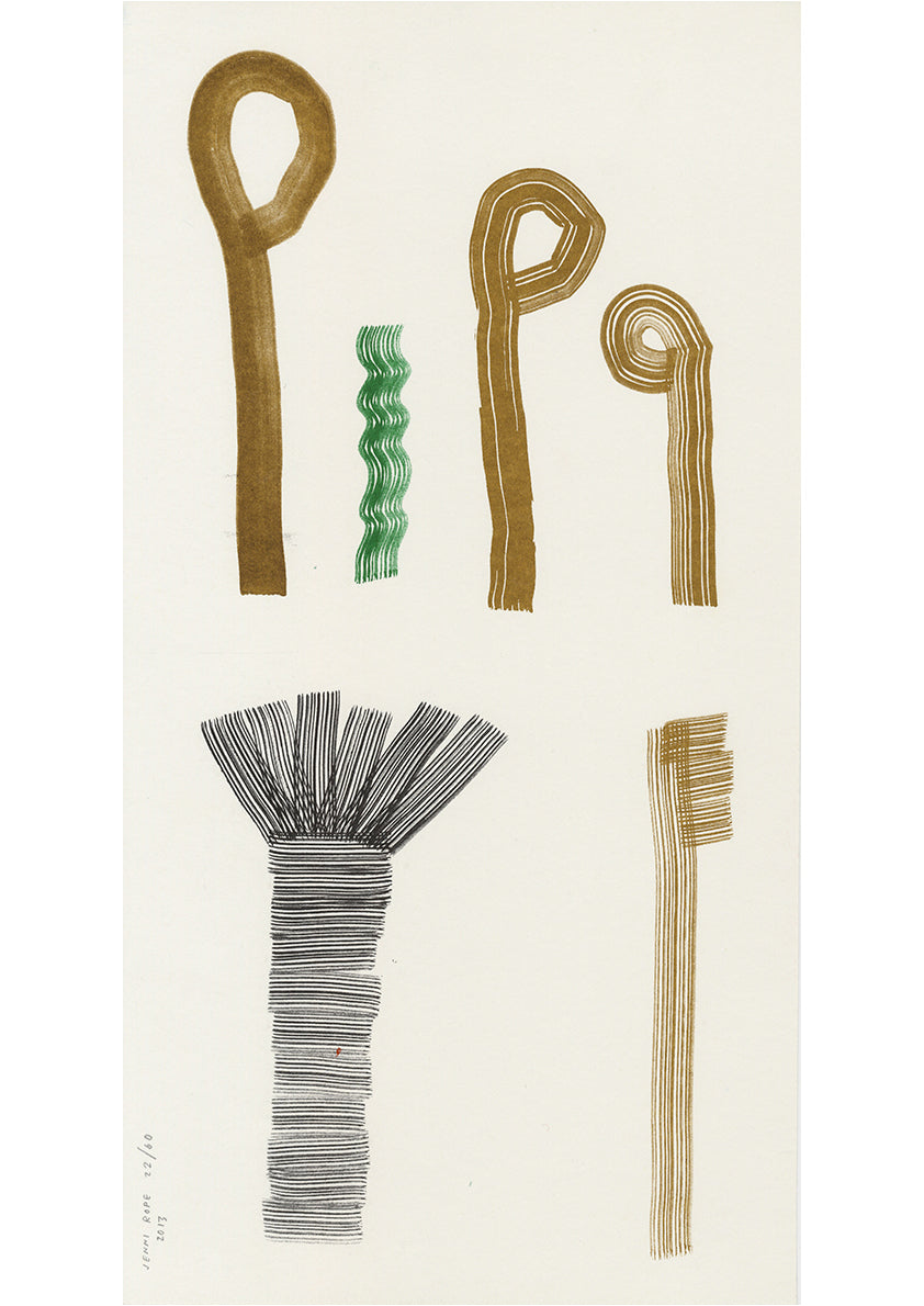 Risographie de Jenni Rope