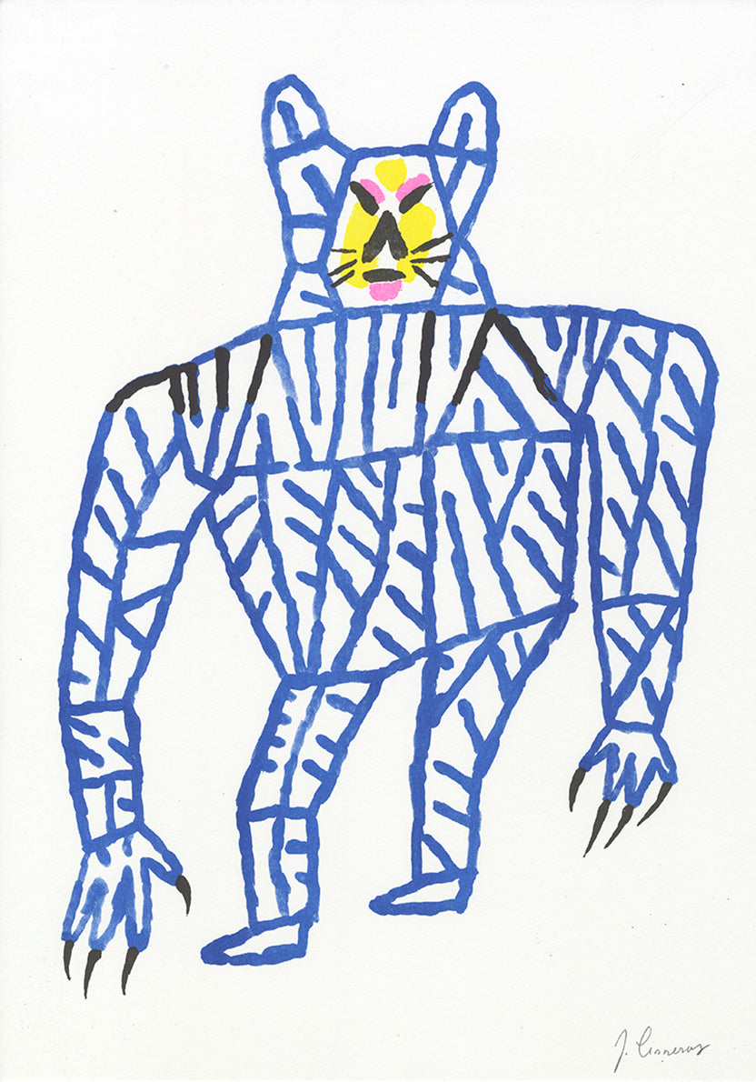 Risographie de Jesus Cisneros