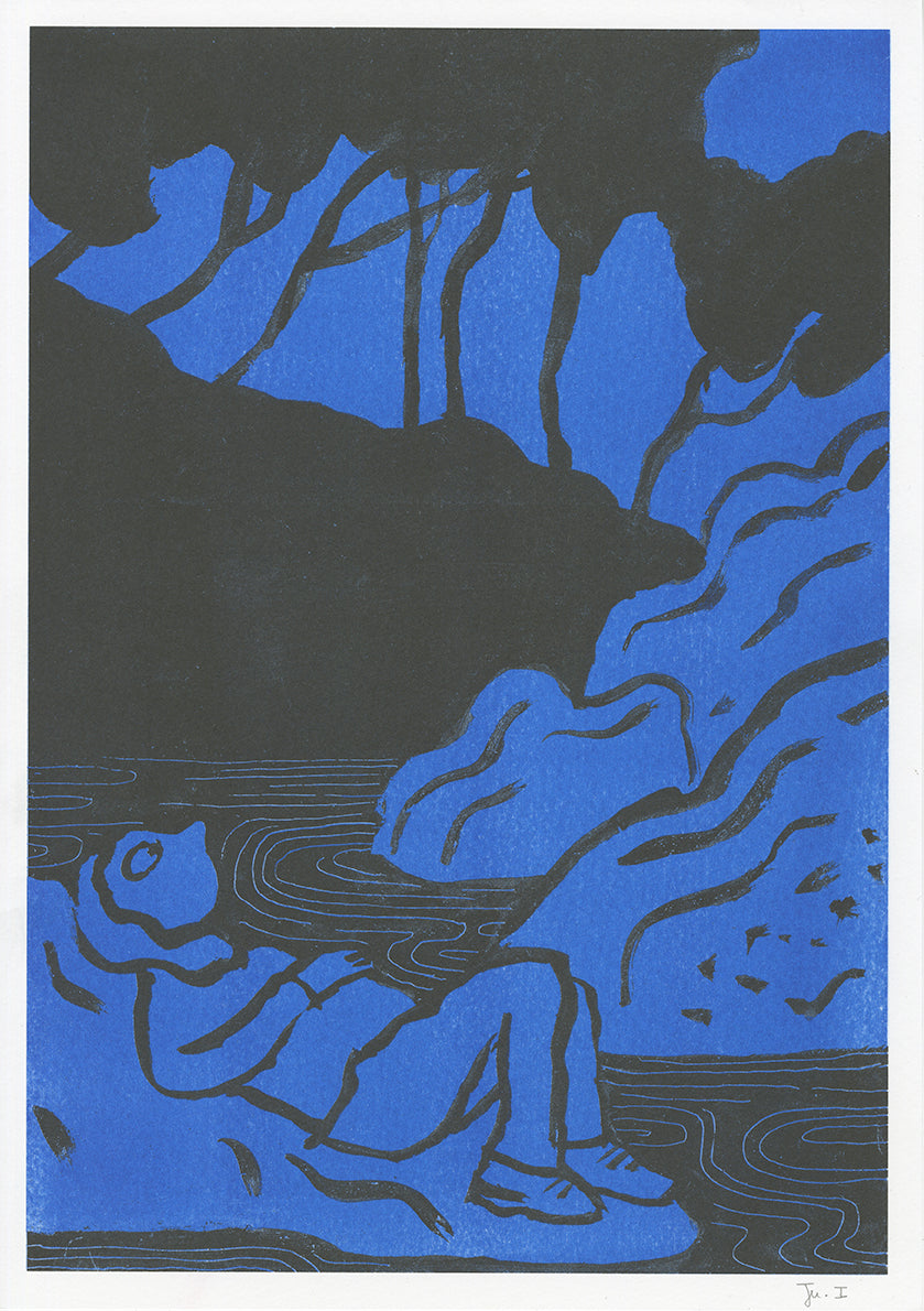 Risographies de Juliette Iturralde