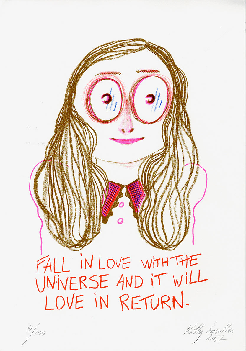 Risographies par Kitty Crowther