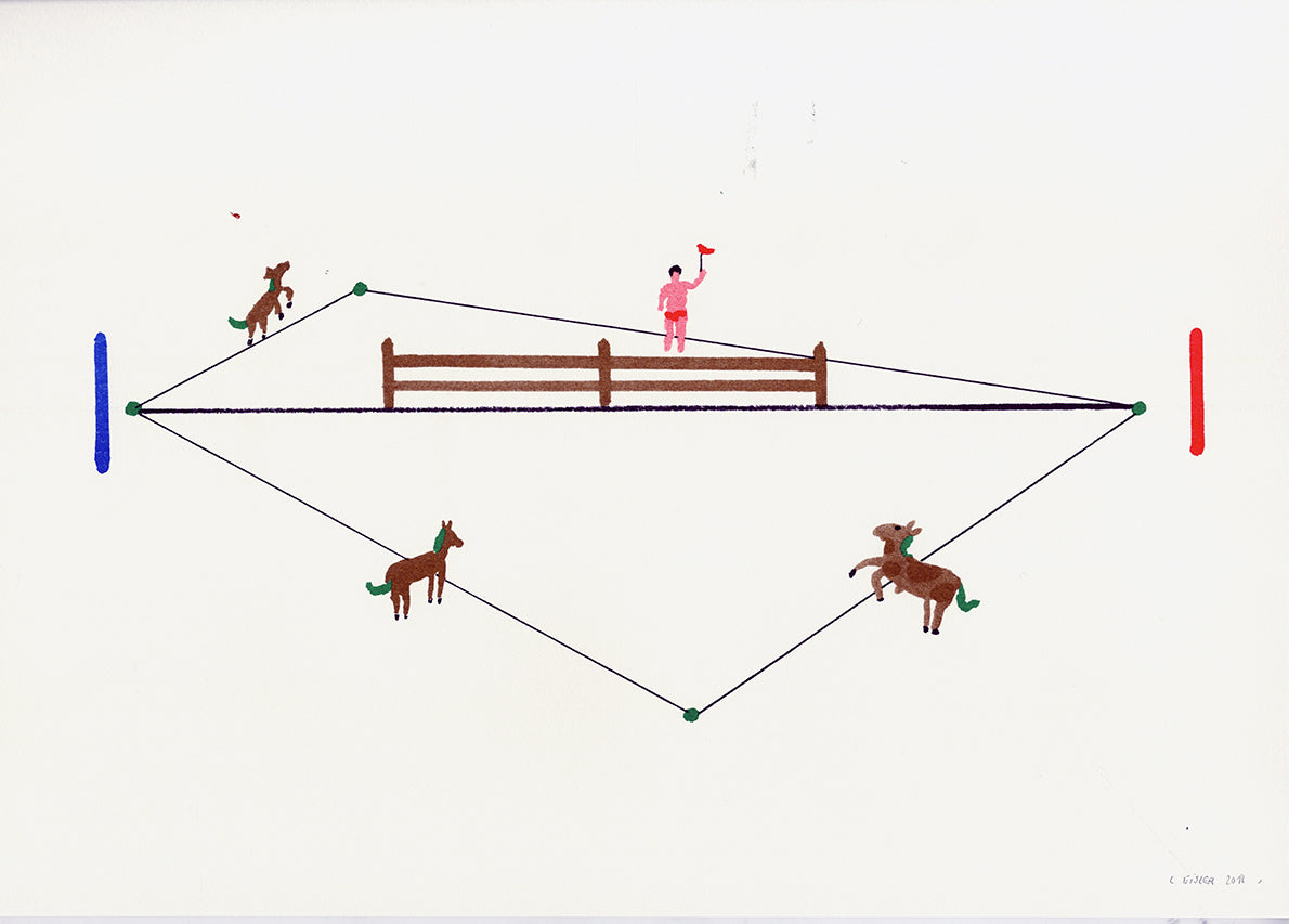 Risographies de Laurent Eisler