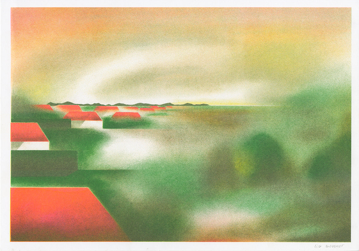 Risographie de Lisa Mouchet