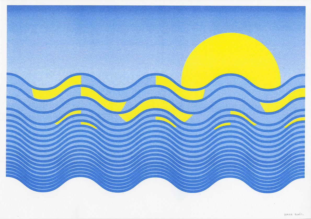 Risographie de Sarah Boris