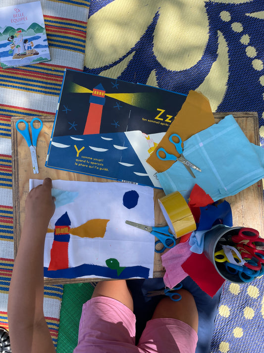 Mercredi 4 juin • Atelier « Petites histoires en tissu »