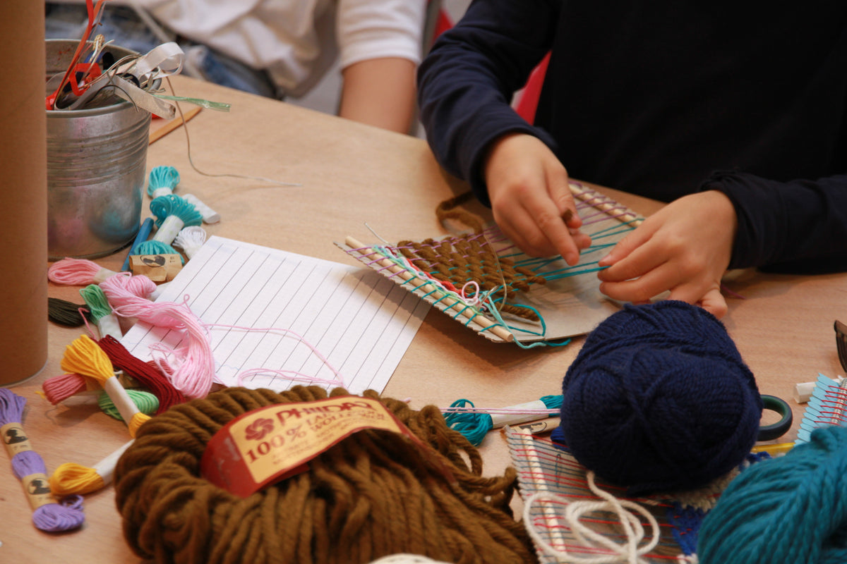 Samedi 21 novembre à 10h • Atelier Mini-tissage
