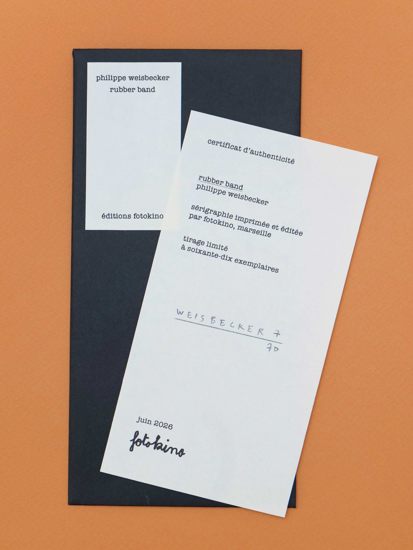 Rubber Band, Philippe Weisbecker