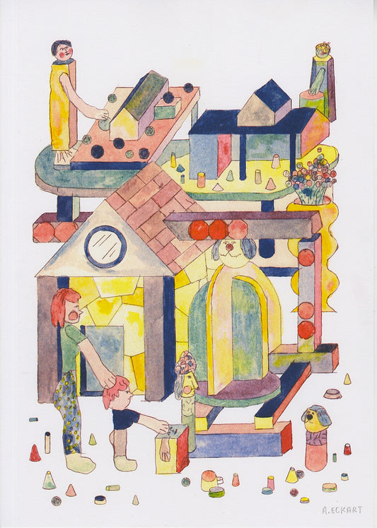 Risographie de Antoine Eckart