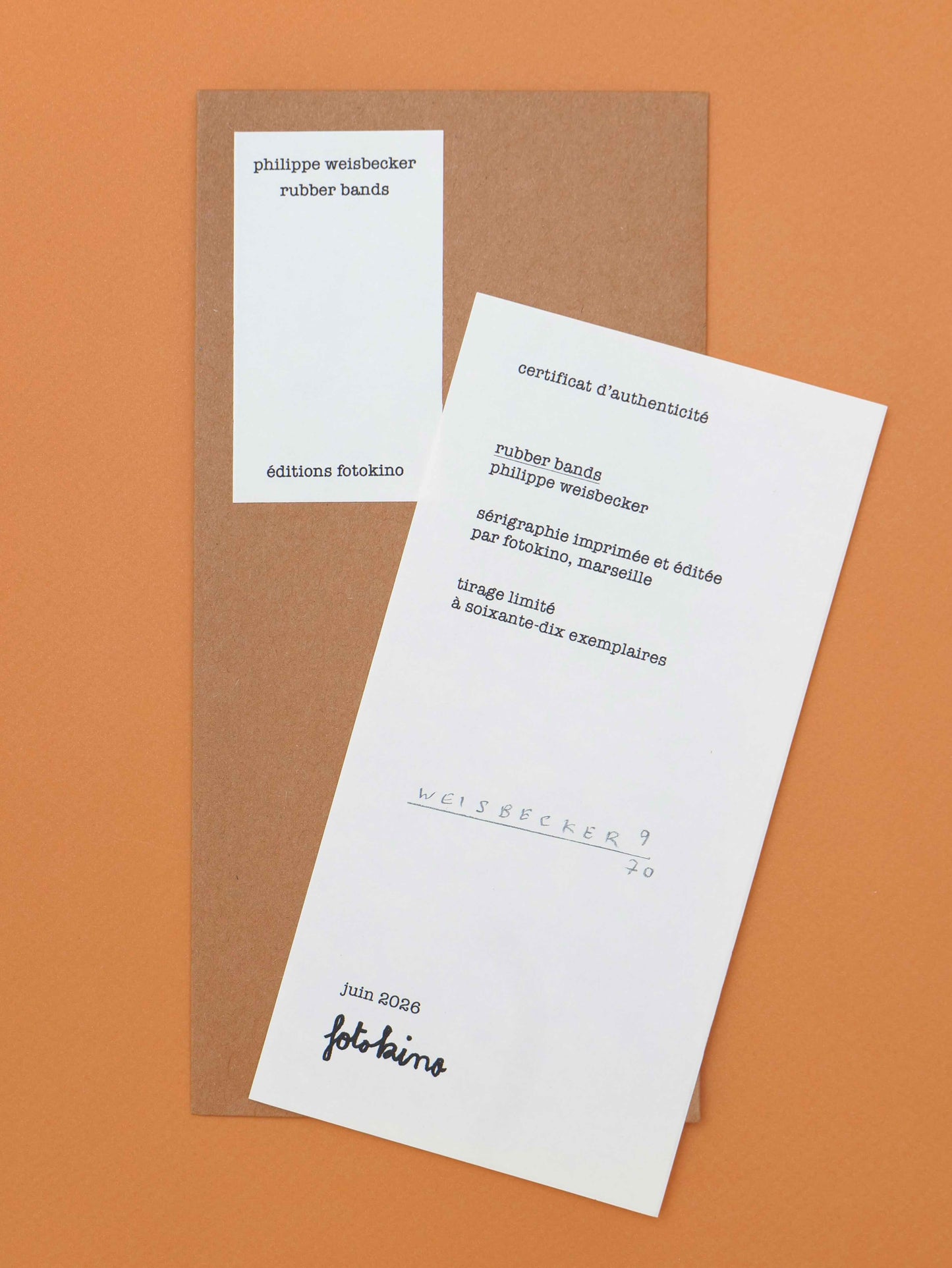 Rubber Bands, Philippe Weisbecker