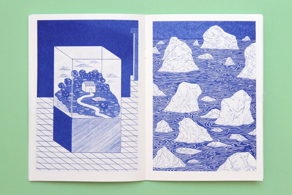 Blue Lines de Kevin Lucbert