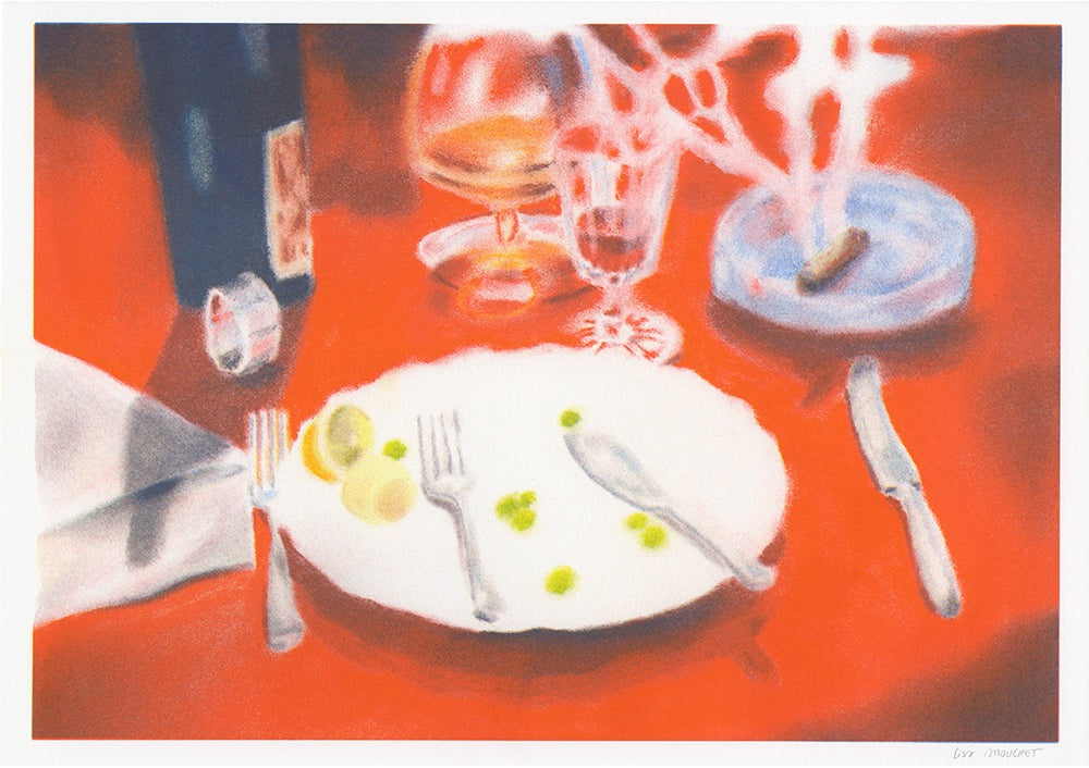 Risographies de Lisa Mouchet