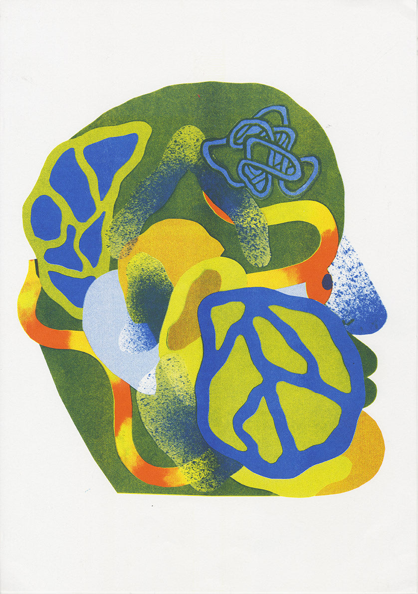 Risographies d'Anne Brugni