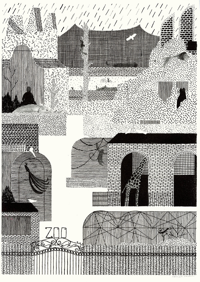 Risographies par Hannah Waldron