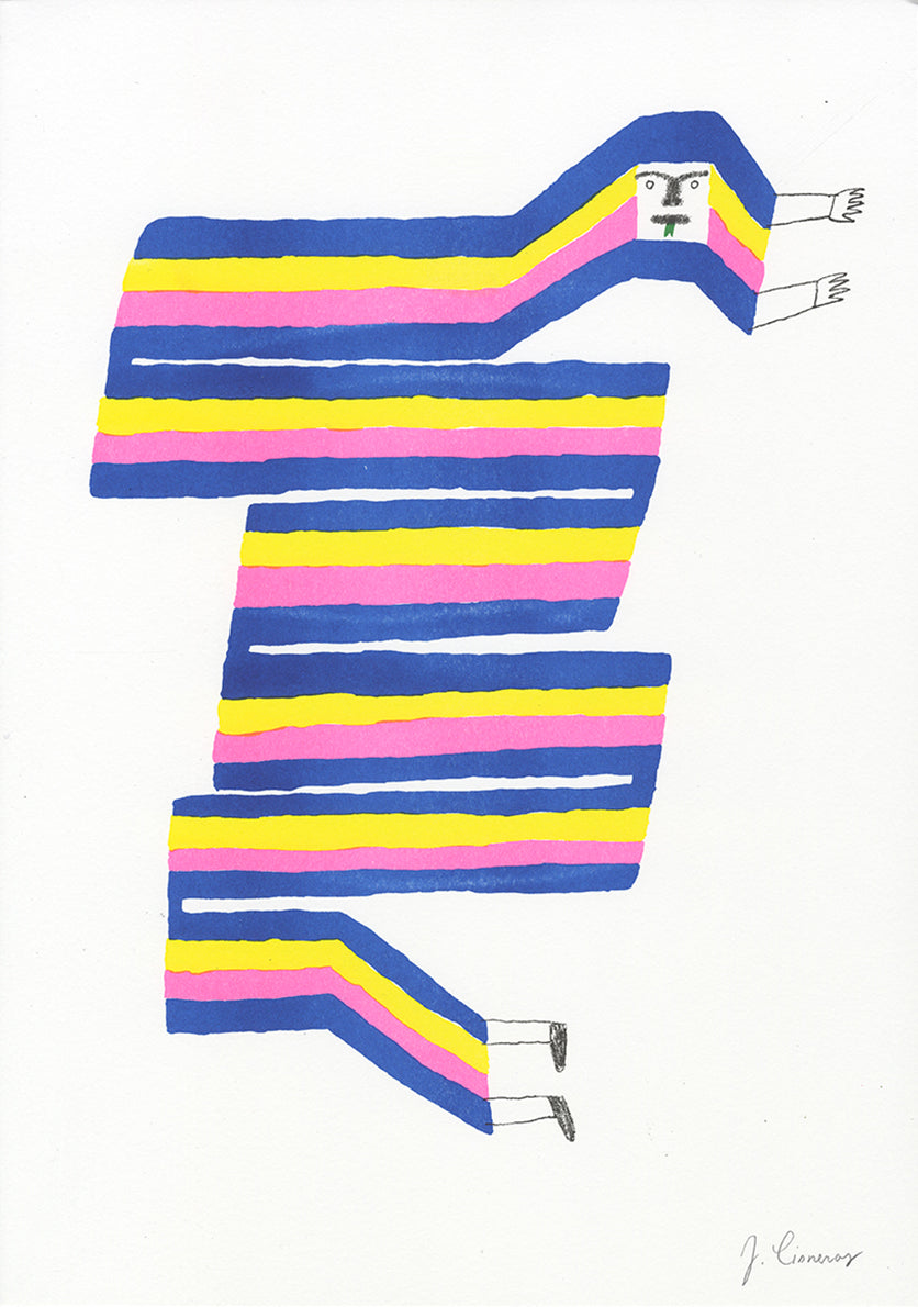 Risographie de Jesus Cisneros