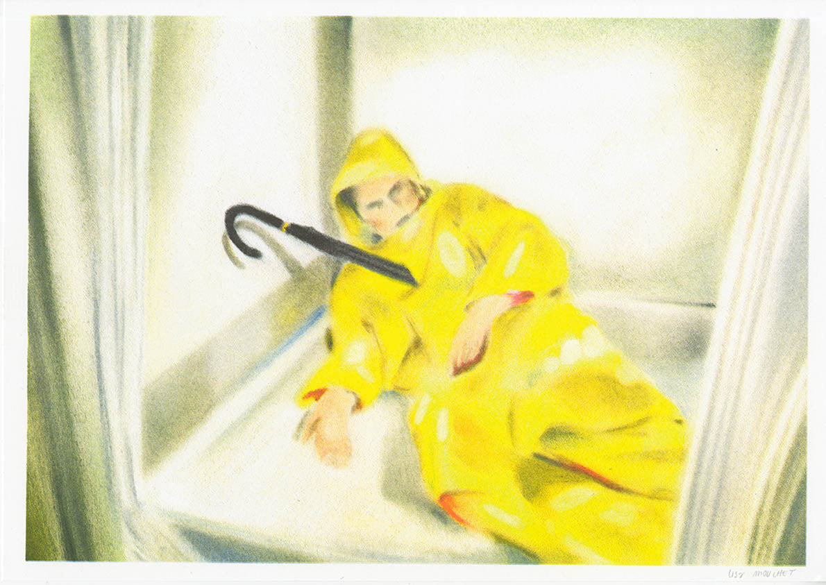 Risographies de Lisa Mouchet