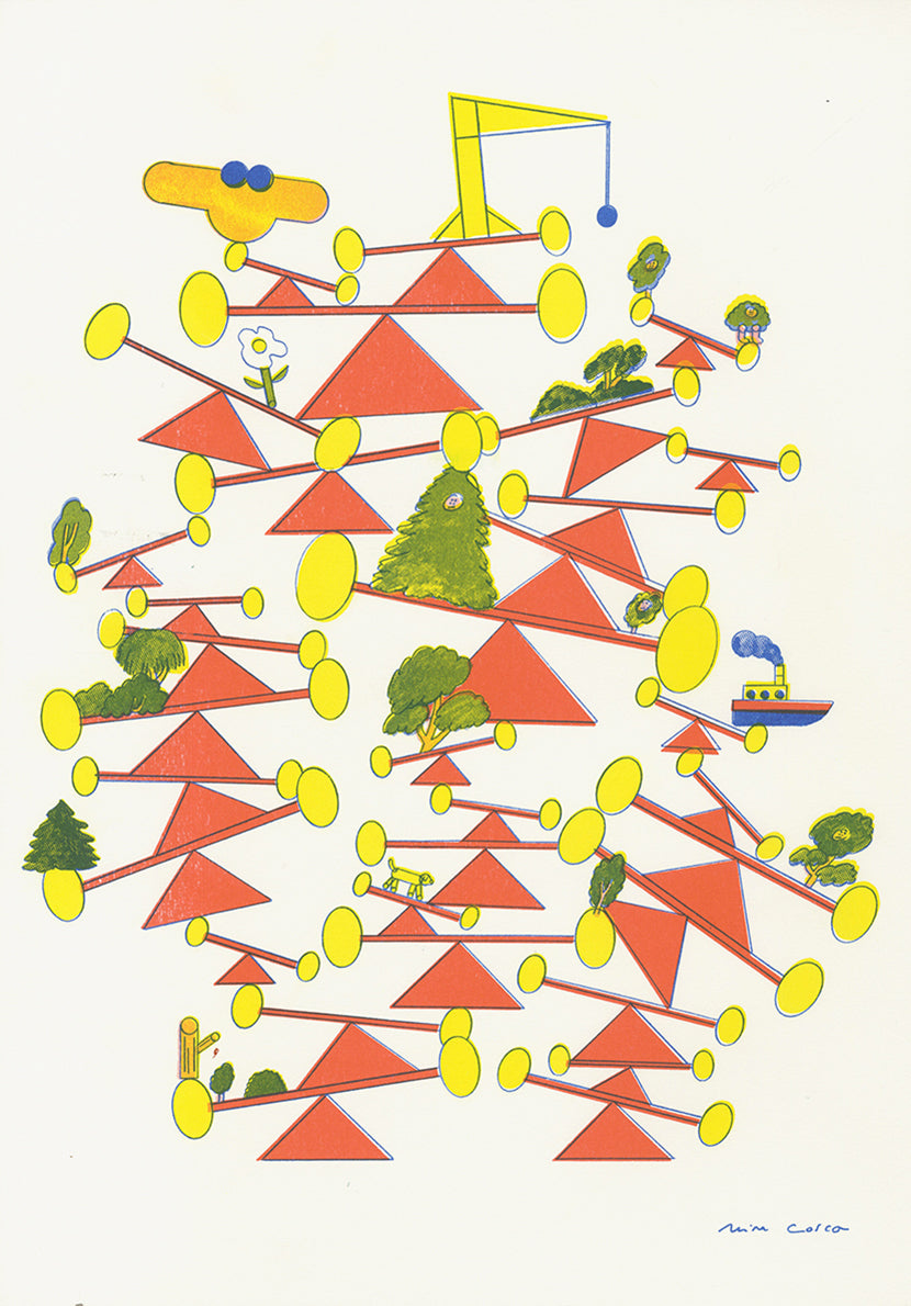 Risographies par Nina Cosco